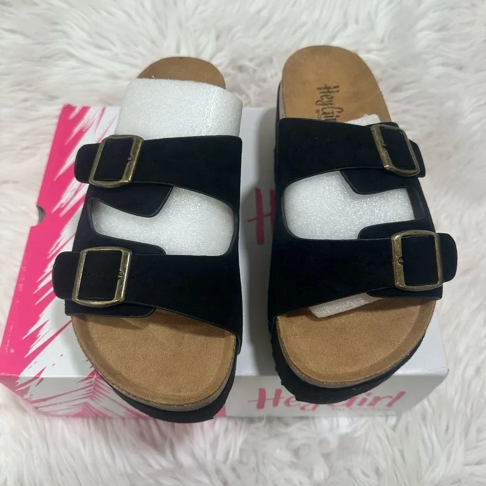 Corkys Wannabie Platform Sandals NIB
